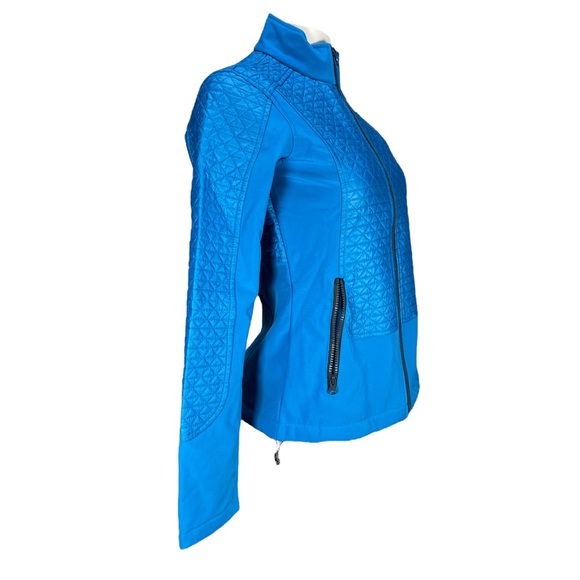 Women's ARCTIX BLAISE MARINA BLUE SOFTSHELL WIND/WATER RESISTANT JACKET Sz XS - Picture 2 of 11